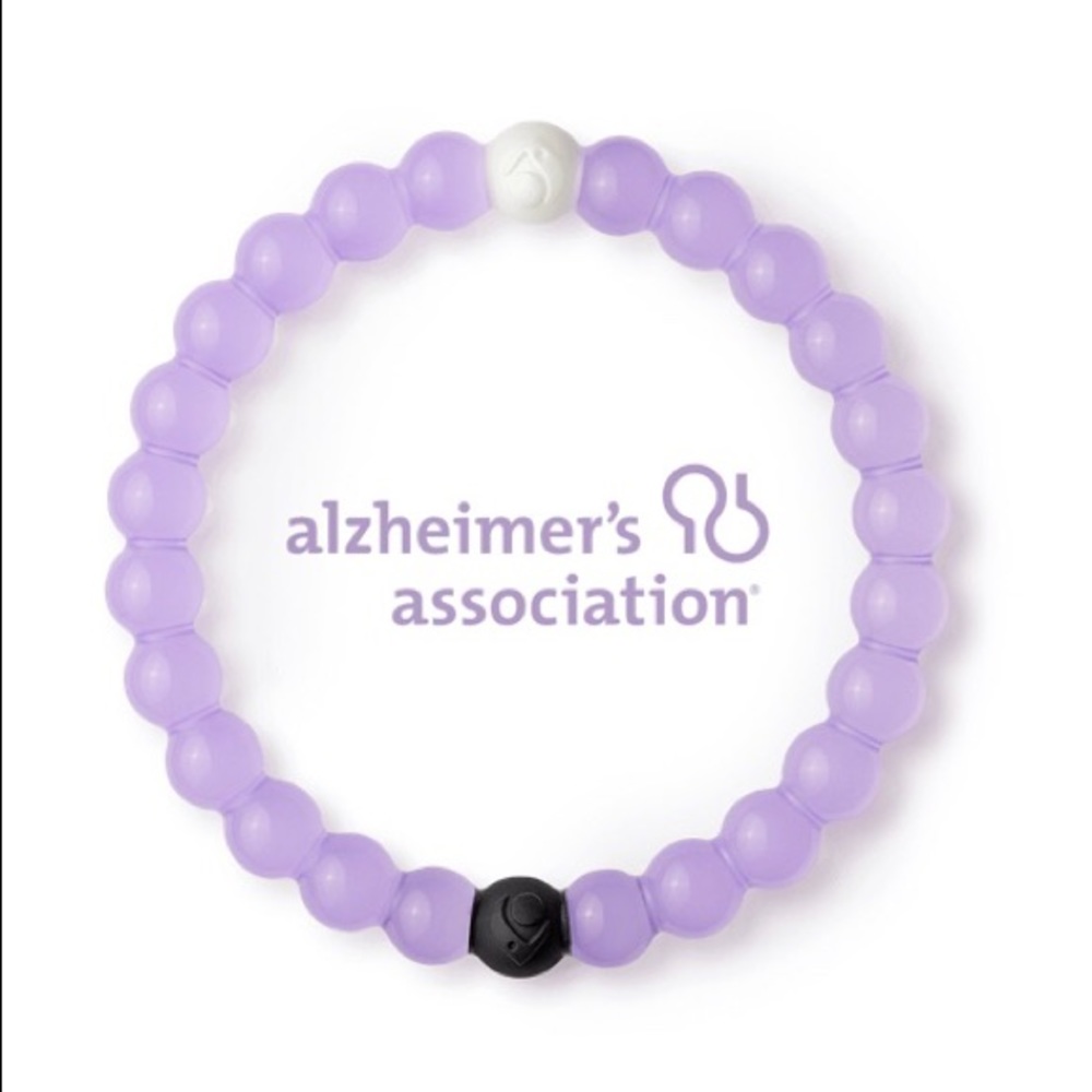 Lokai transparent purple -Alzheimer’s Association